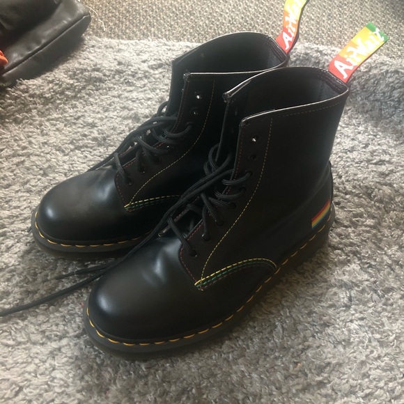 Dr. Martens Other - Dr. Martens Men’s 1460 For Pride Smooth Leather Lace Up Boots US Size 8
